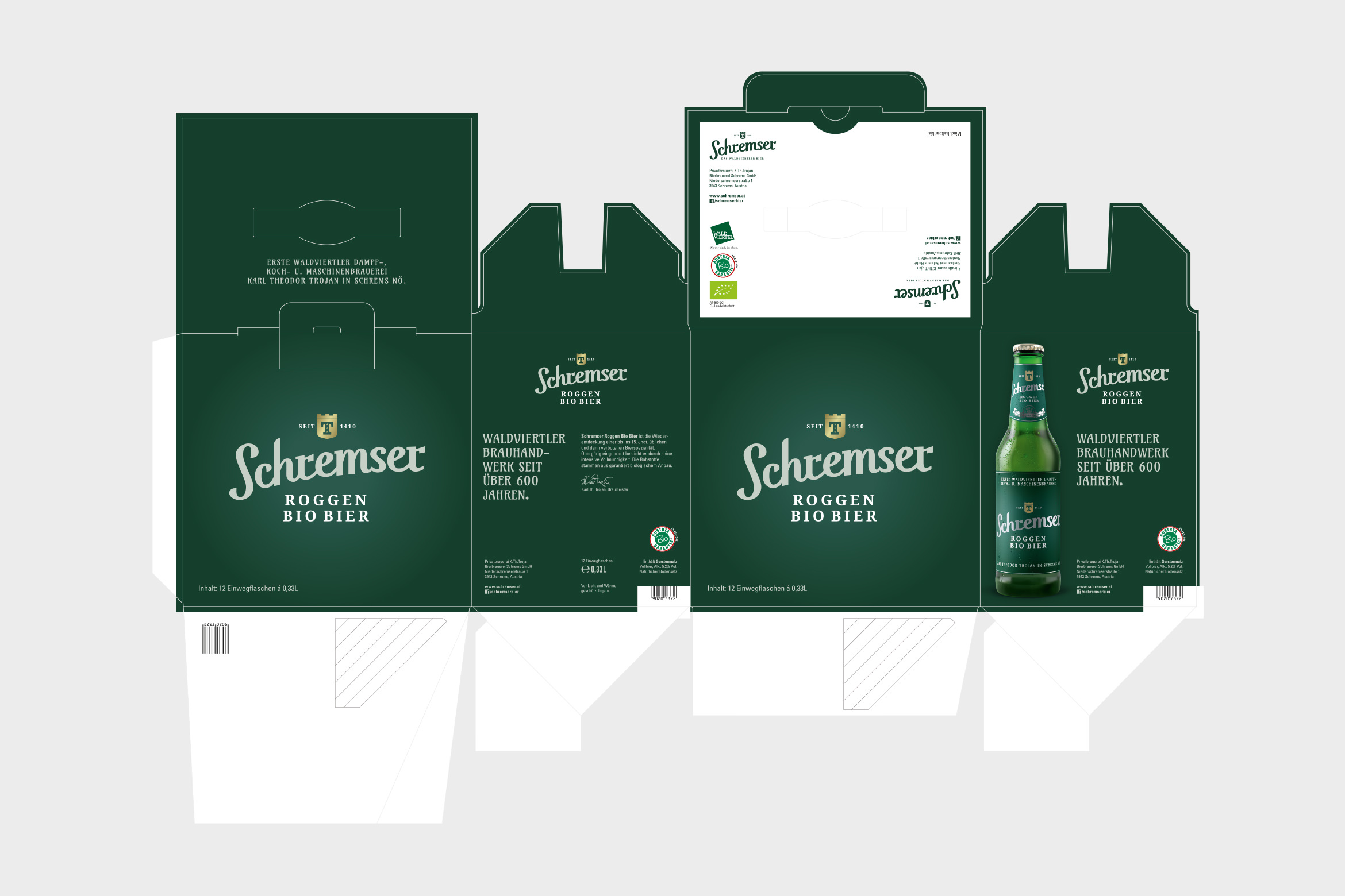 Schremser Bier Packaging